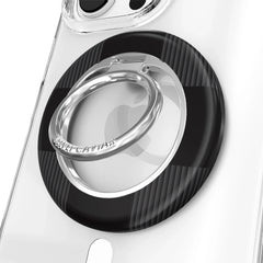 Noir Vibe Checkered MagSafe Grip Ring