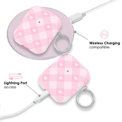 Dolly Pink Gingham AirPod Case