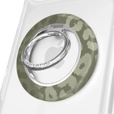 Olive Leopard MagSafe Grip Ring