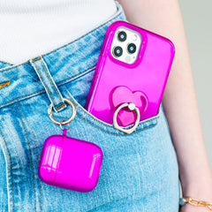 Neon Purple Phone Ring