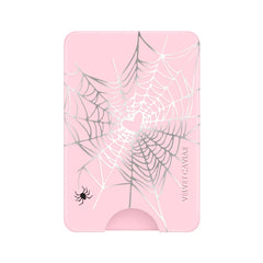 Widow’s Web Chrome MagSafe Wallet