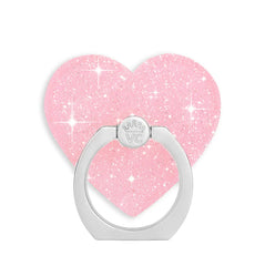 Pink Stardust Glitter Phone Ring