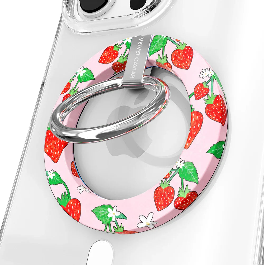 Strawberry Sweethearts MagSafe Grip Ring